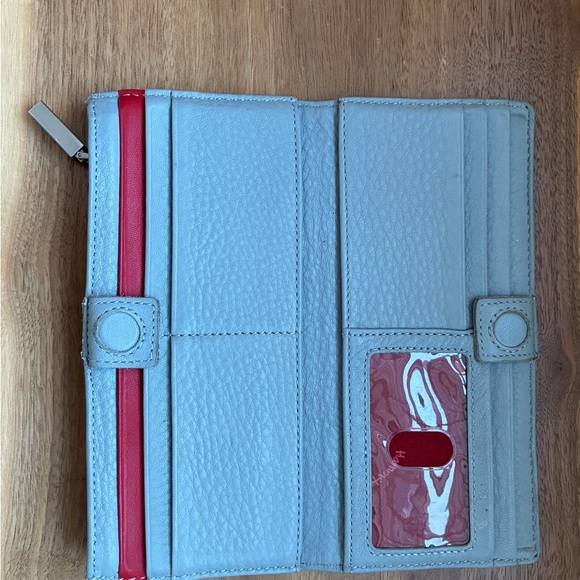 Hammitt 110 North Leather Wallet with Silver Accents - Picture 3 of 4